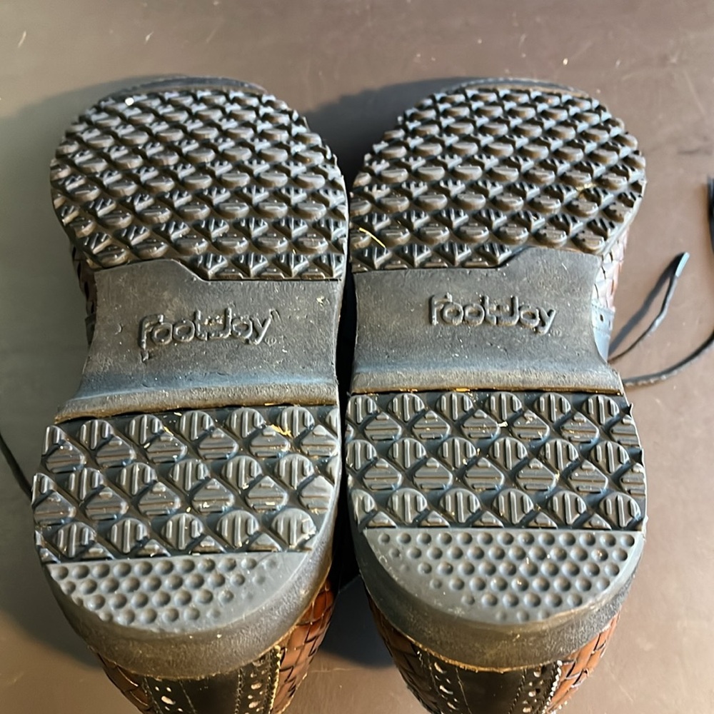 Foot joy classic sat Oxford woven leather golf shoes men’s 9C, 55137 - Picture 7 of 8